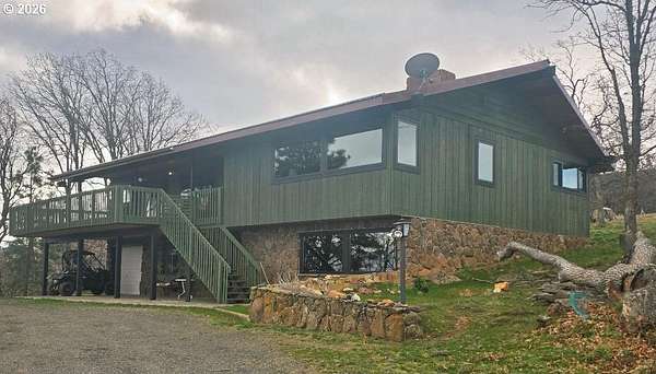 80 Acres of Recreational Land with Home for Sale in Maupin, Oregon