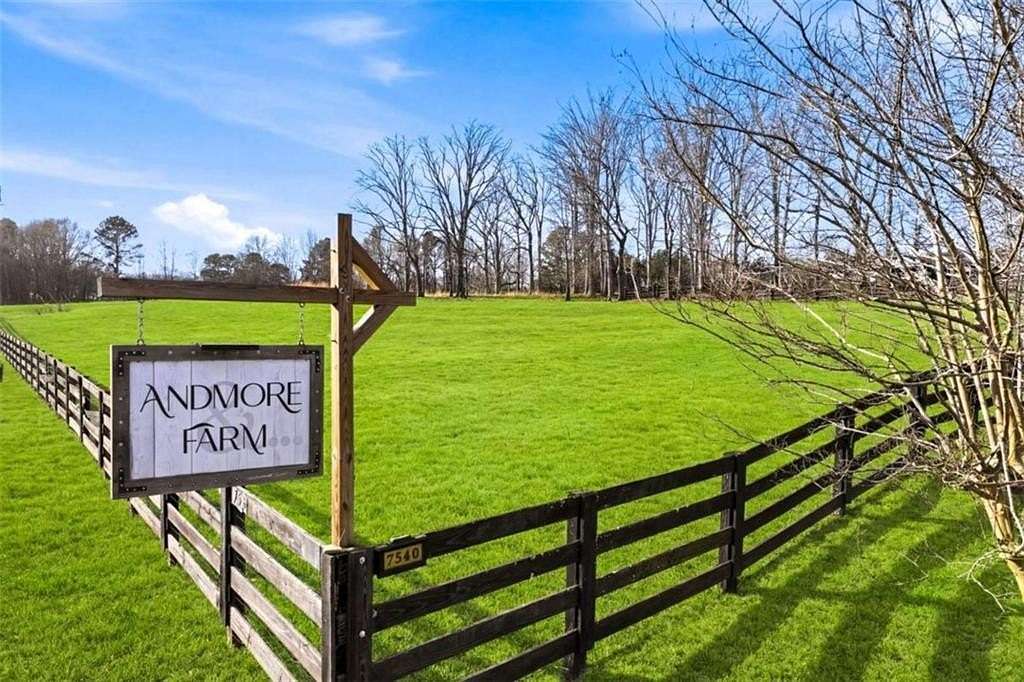 5.54 Acres of Land with Home for Sale in Braselton, Georgia