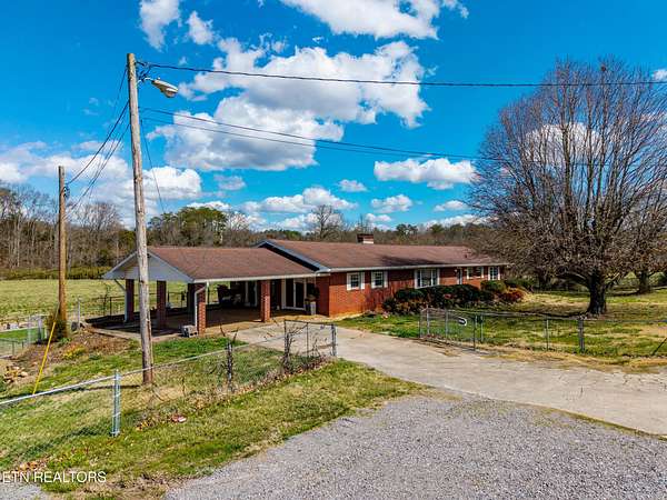 8.63 Acres of Land with Home for Sale in Knoxville, Tennessee