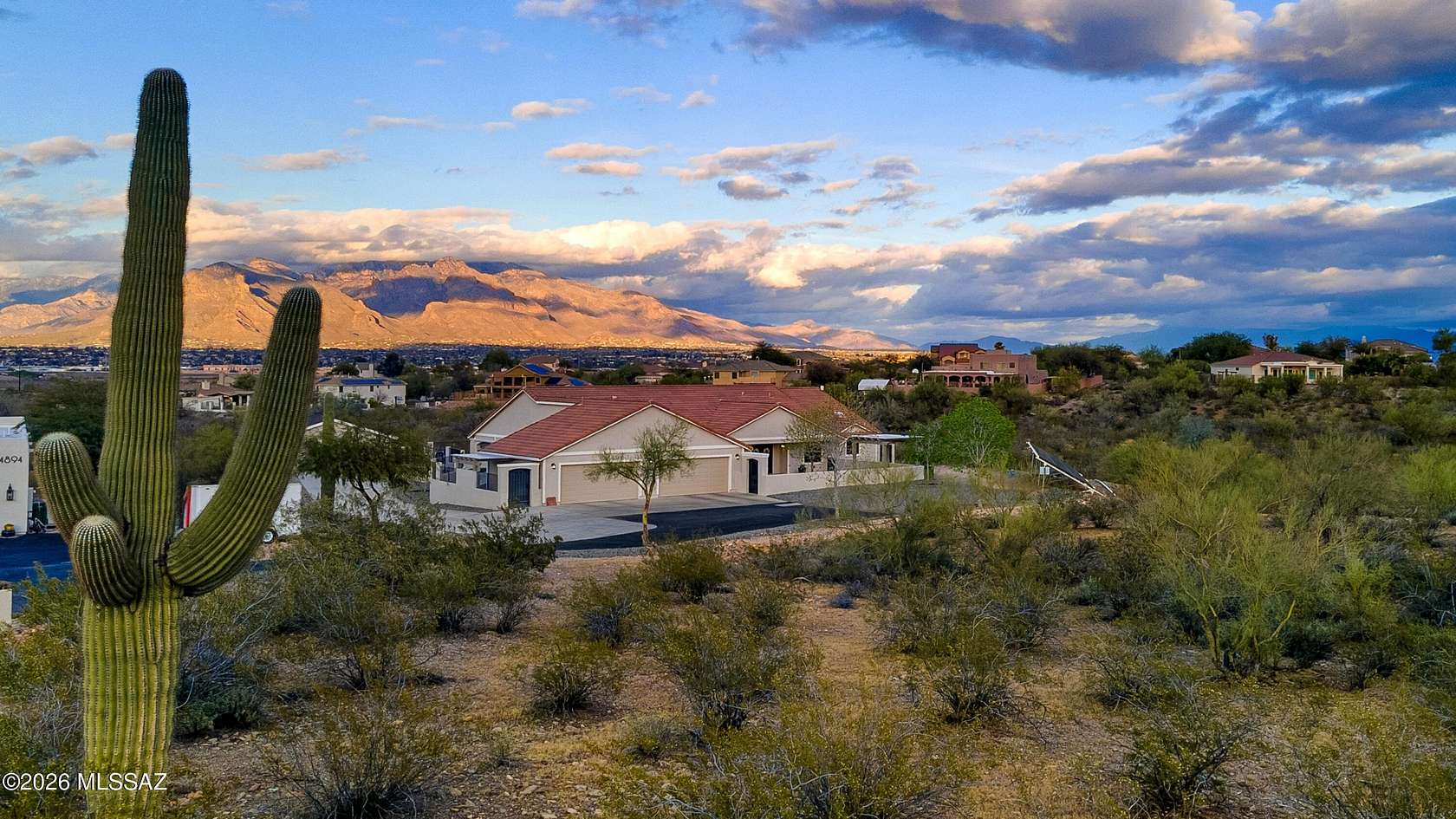 3.86 Acres of Land with Home for Sale in Tucson, Arizona