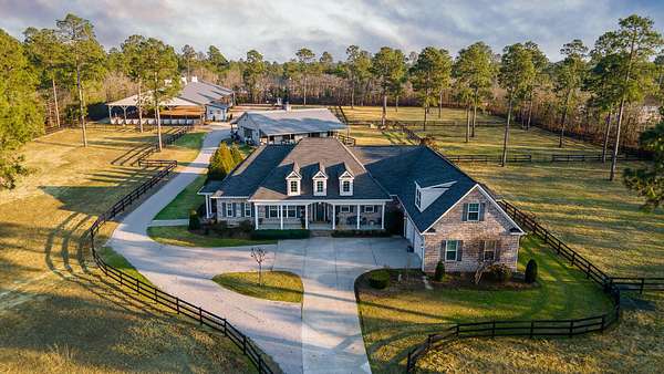 7.8 Acres of Land with Home for Sale in Aiken, South Carolina