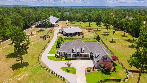 7.8 Acres of Land with Home for Sale in Aiken, South Carolina