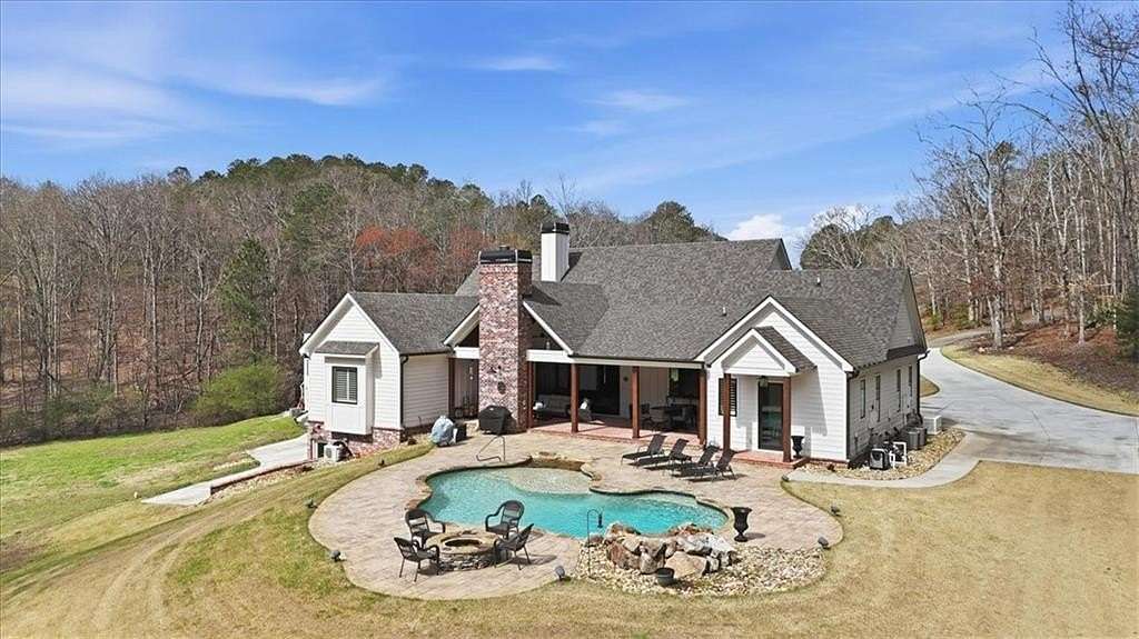 10.4 Acres of Land with Home for Sale in Canton, Georgia
