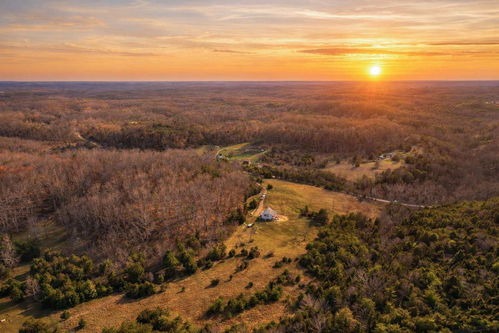 72 Acres of Land with Home for Sale in Irvine, Kentucky