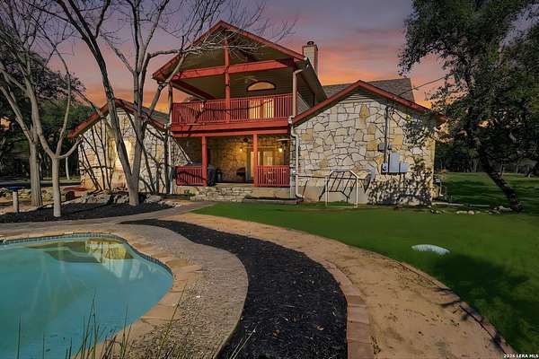 4.65 Acres of Land with Home for Sale in Spring Branch, Texas