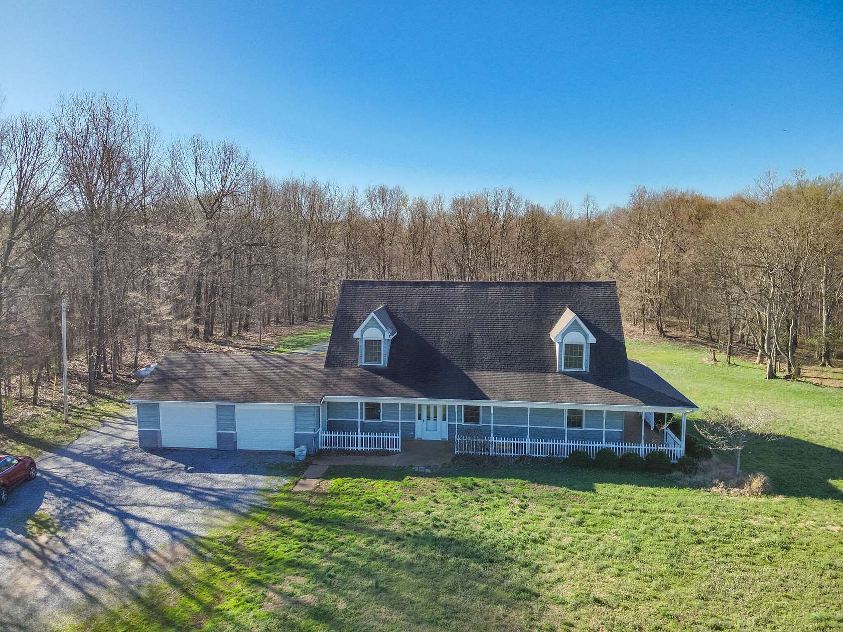 36 Acres of Land with Home for Sale in Sedalia, Kentucky