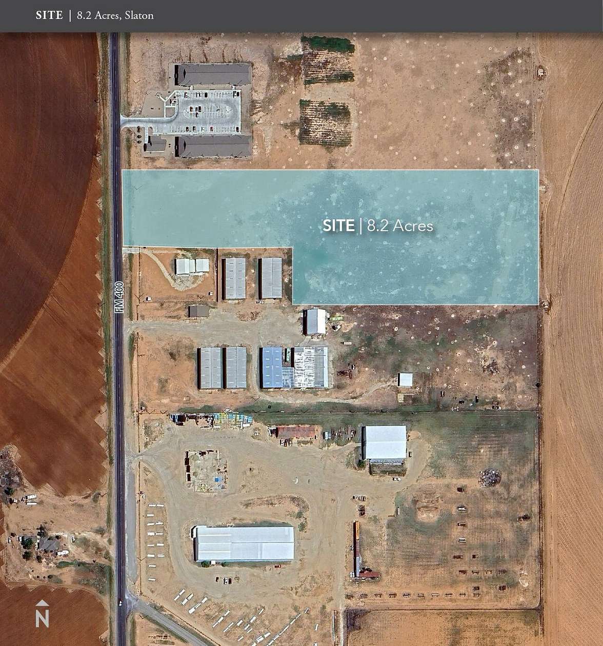 8.2 Acres of Residential Land for Sale in Slaton, Texas