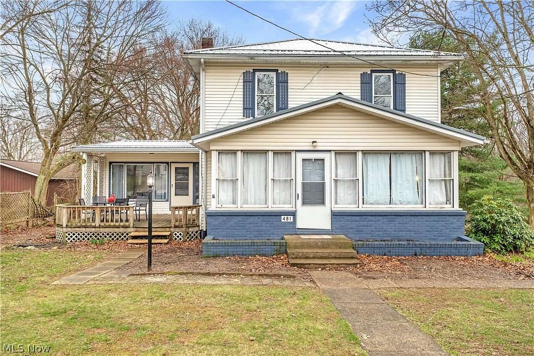 3.84 Acres of Land with Home for Sale in Carrollton, Ohio