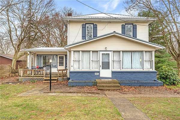 3.84 Acres of Land with Home for Sale in Carrollton, Ohio