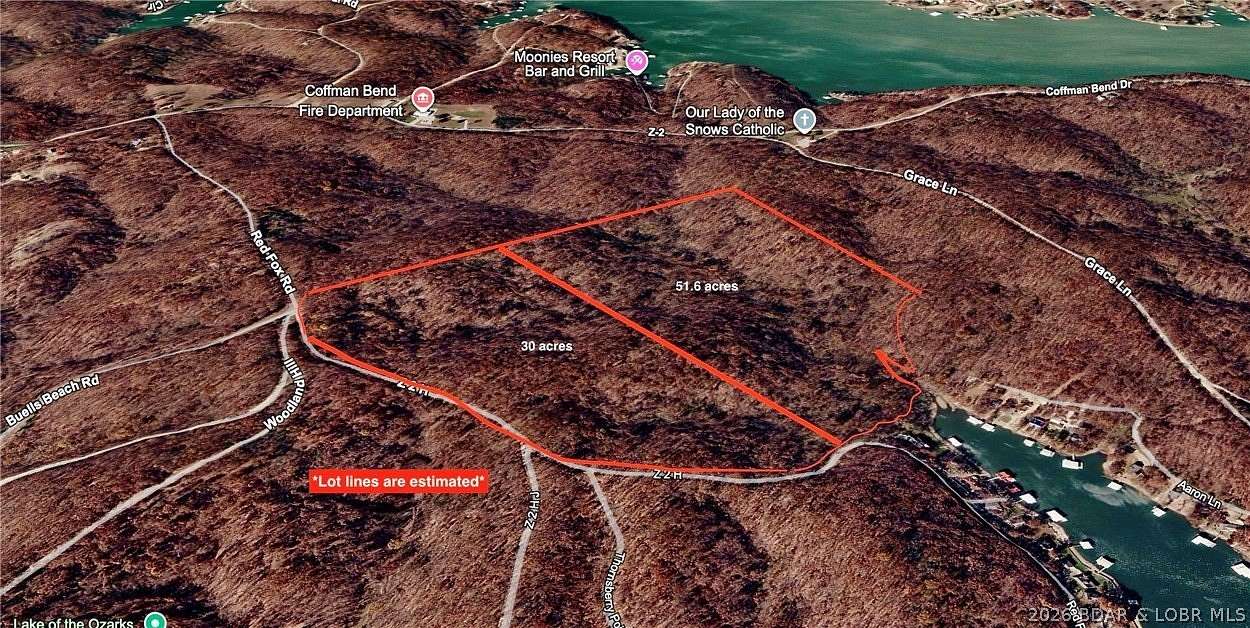 81.6 Acres of Recreational & Residential Land for Sale in Climax Springs, Missouri
