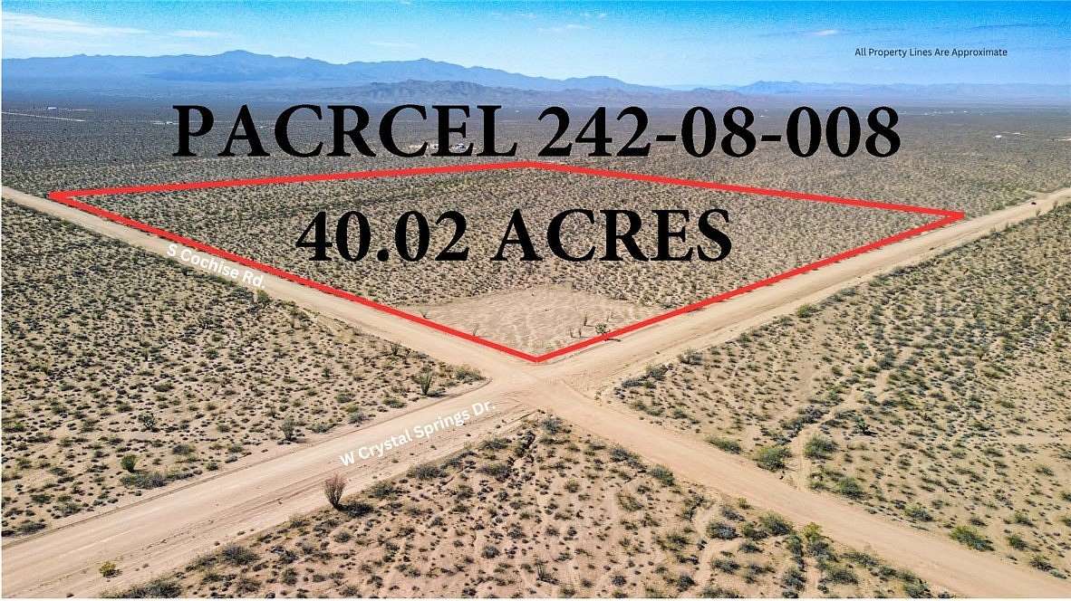 40 Acres of Land for Sale in Yucca, Arizona