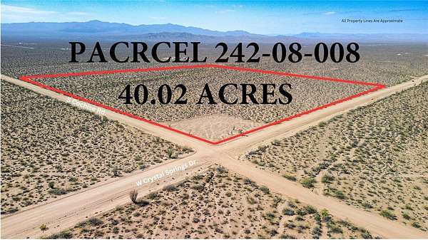 40 Acres of Land for Sale in Yucca, Arizona