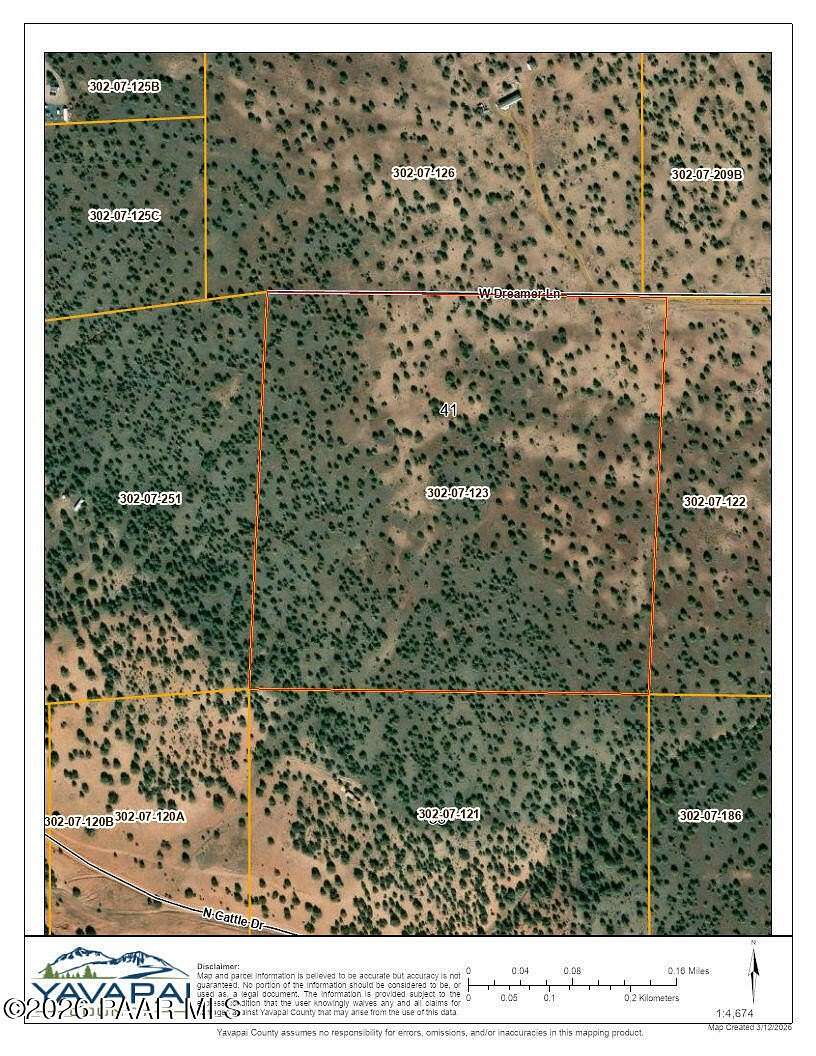 40 Acres of Land for Sale in Ash Fork, Arizona