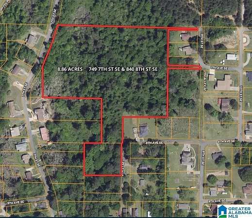 8 Acres of Residential Land for Sale in Graysville, Alabama