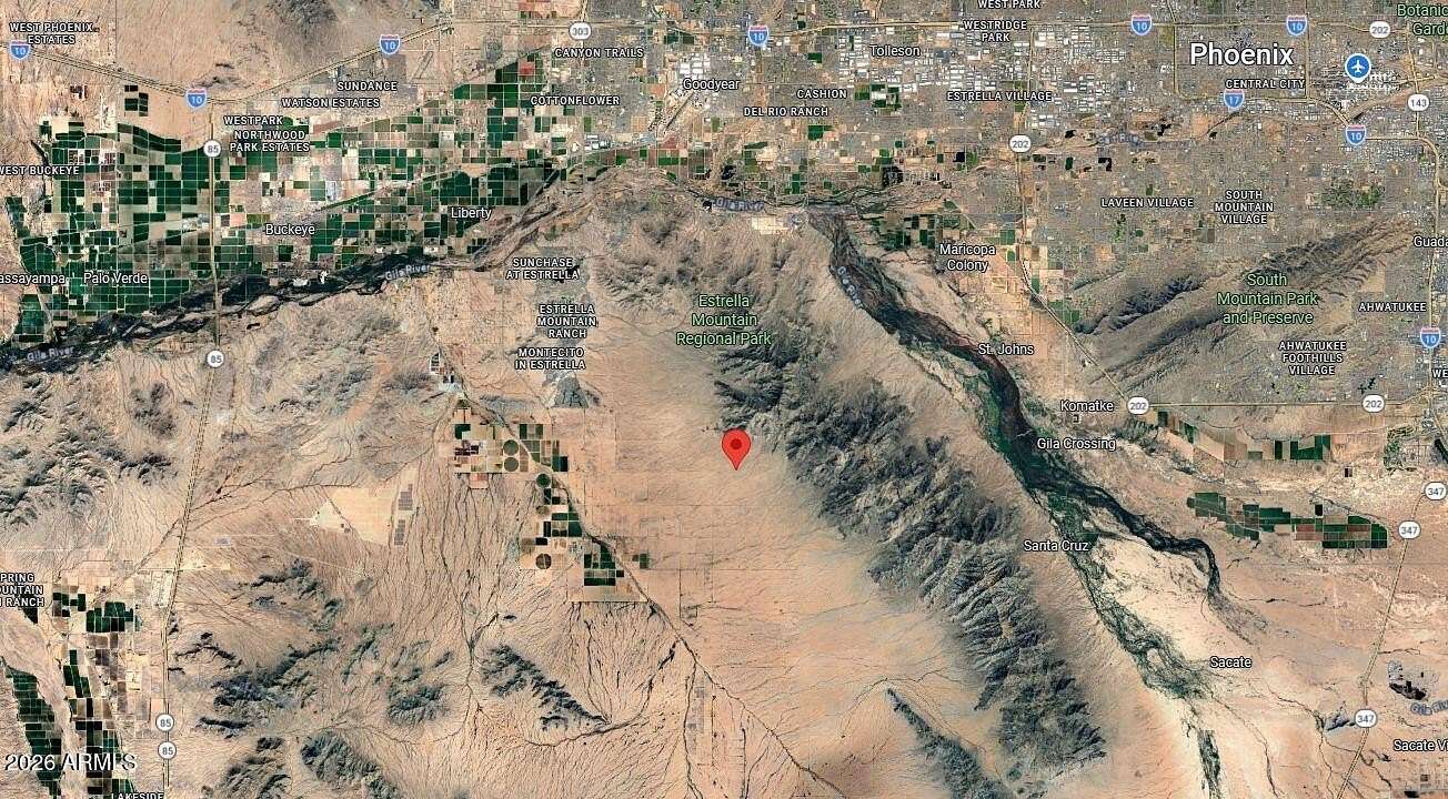 80 Acres of Recreational & Residential Land for Sale in Goodyear, Arizona