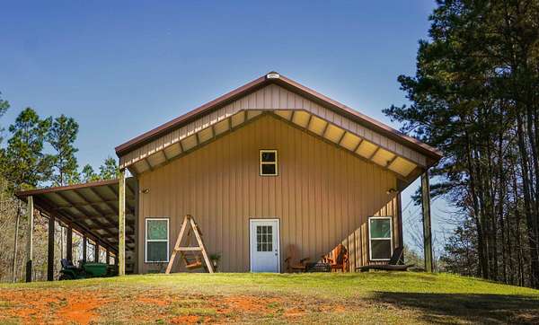 52.4 Acres of Recreational Land with Home for Sale in Saltillo, Mississippi