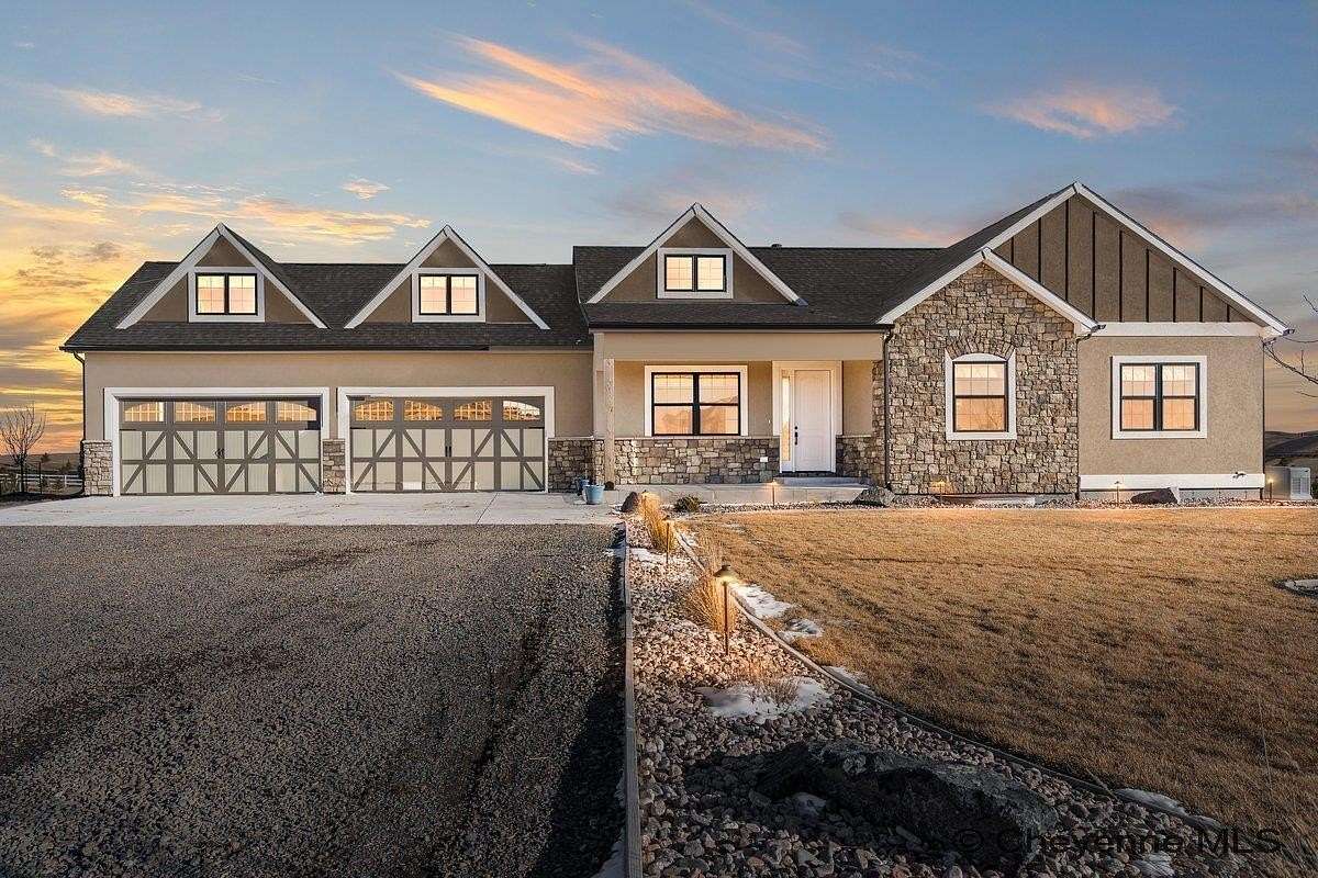 5 Acres of Land with Home for Sale in Cheyenne, Wyoming