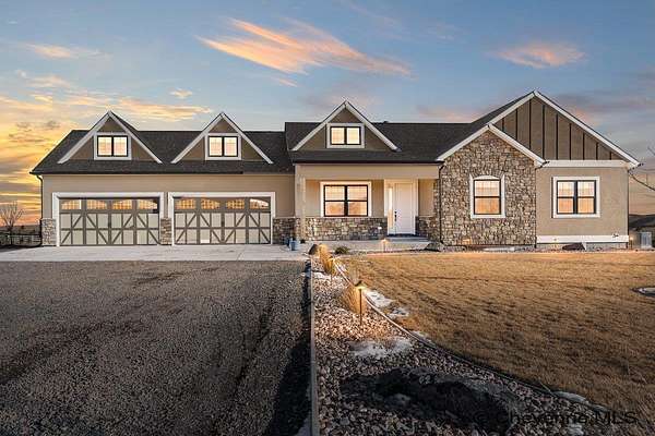 5 Acres of Land with Home for Sale in Cheyenne, Wyoming