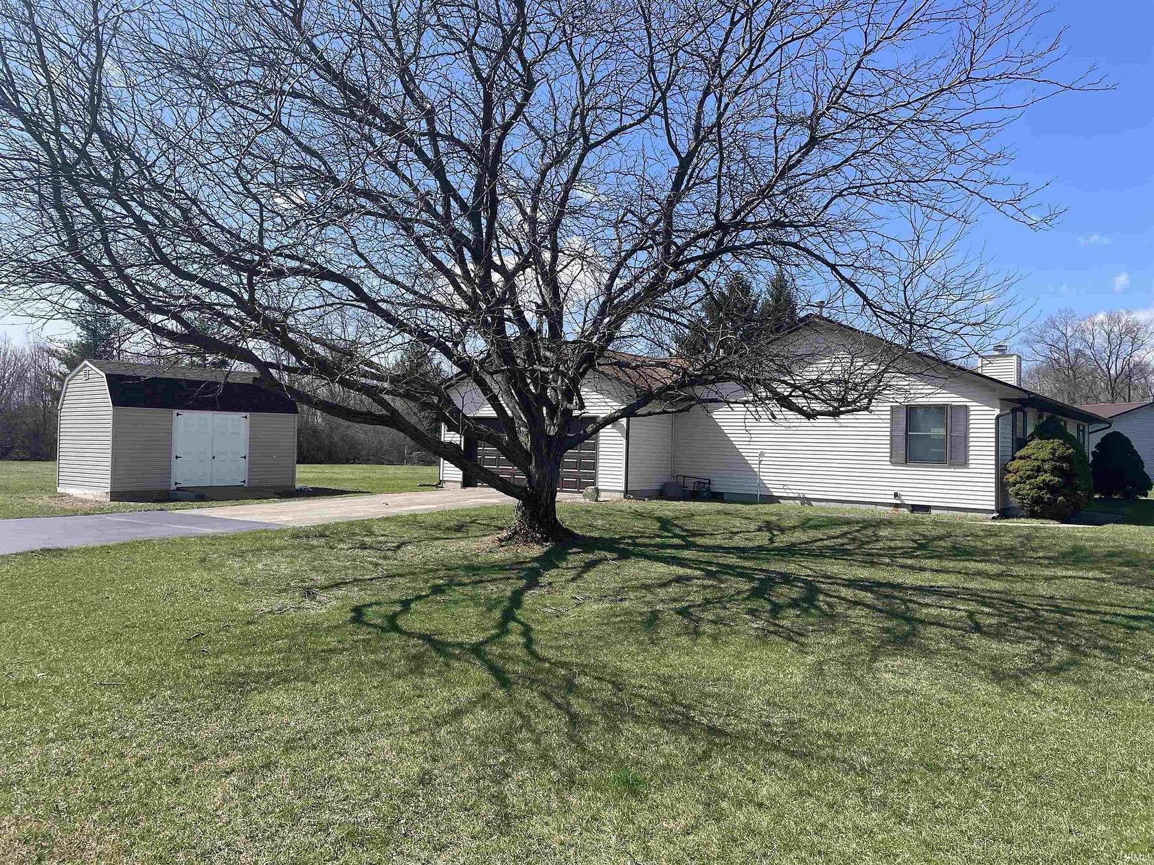 3.57 Acres of Land with Home for Sale in Huntington, Indiana