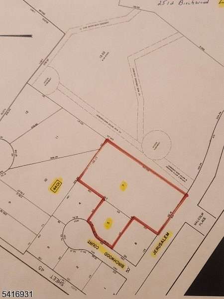 Residential Land for Sale in Scotch Plains Township, New Jersey