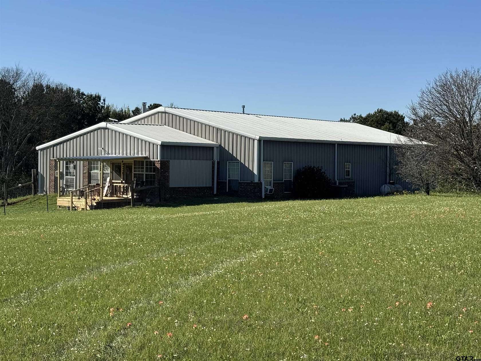 5.38 Acres of Land with Home for Sale in Frankston, Texas