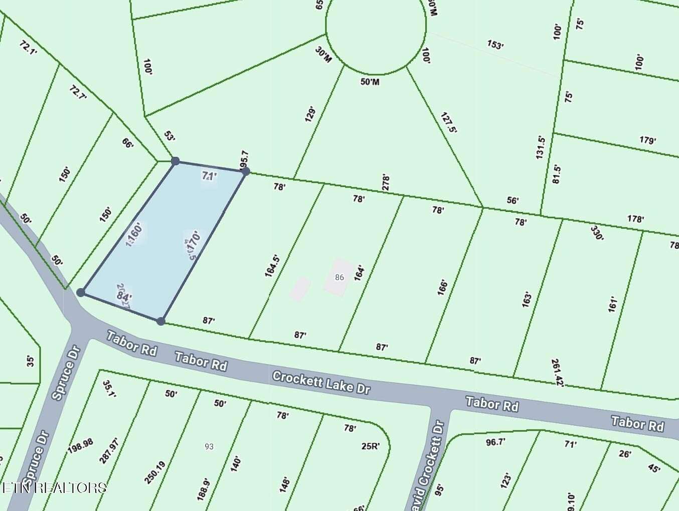 0.28 Acres of Residential Land for Sale in Crossville, Tennessee
