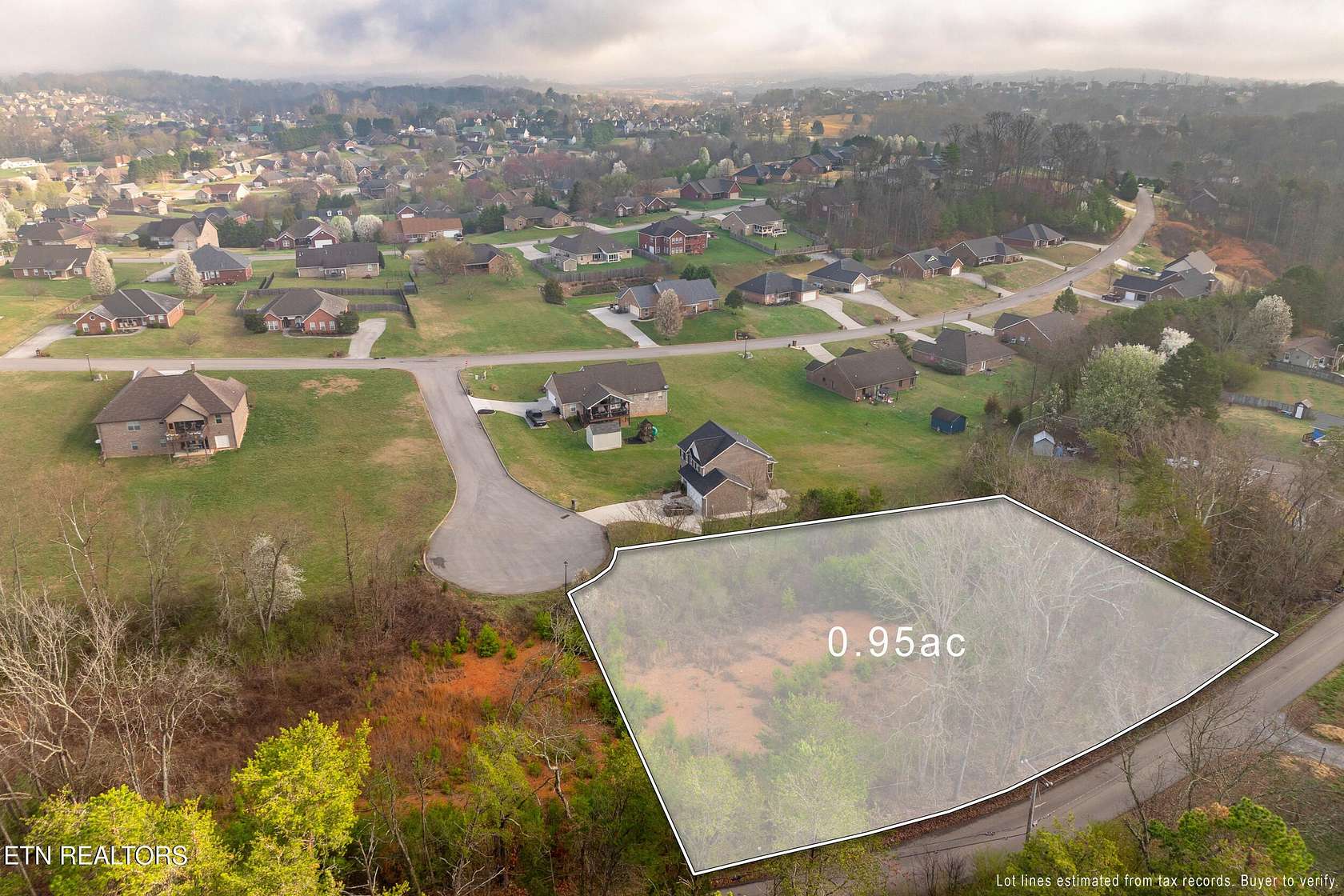 0.95 Acres of Residential Land for Sale in Lenoir City, Tennessee