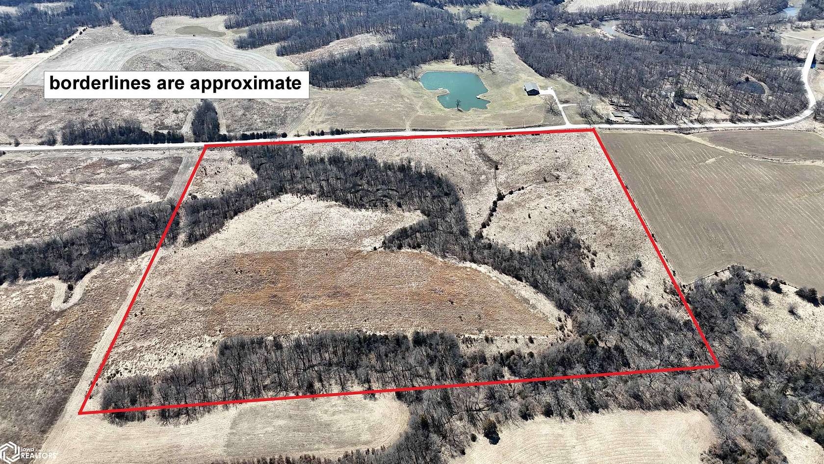 48.7 Acres of Land for Sale in Mount Pleasant, Iowa