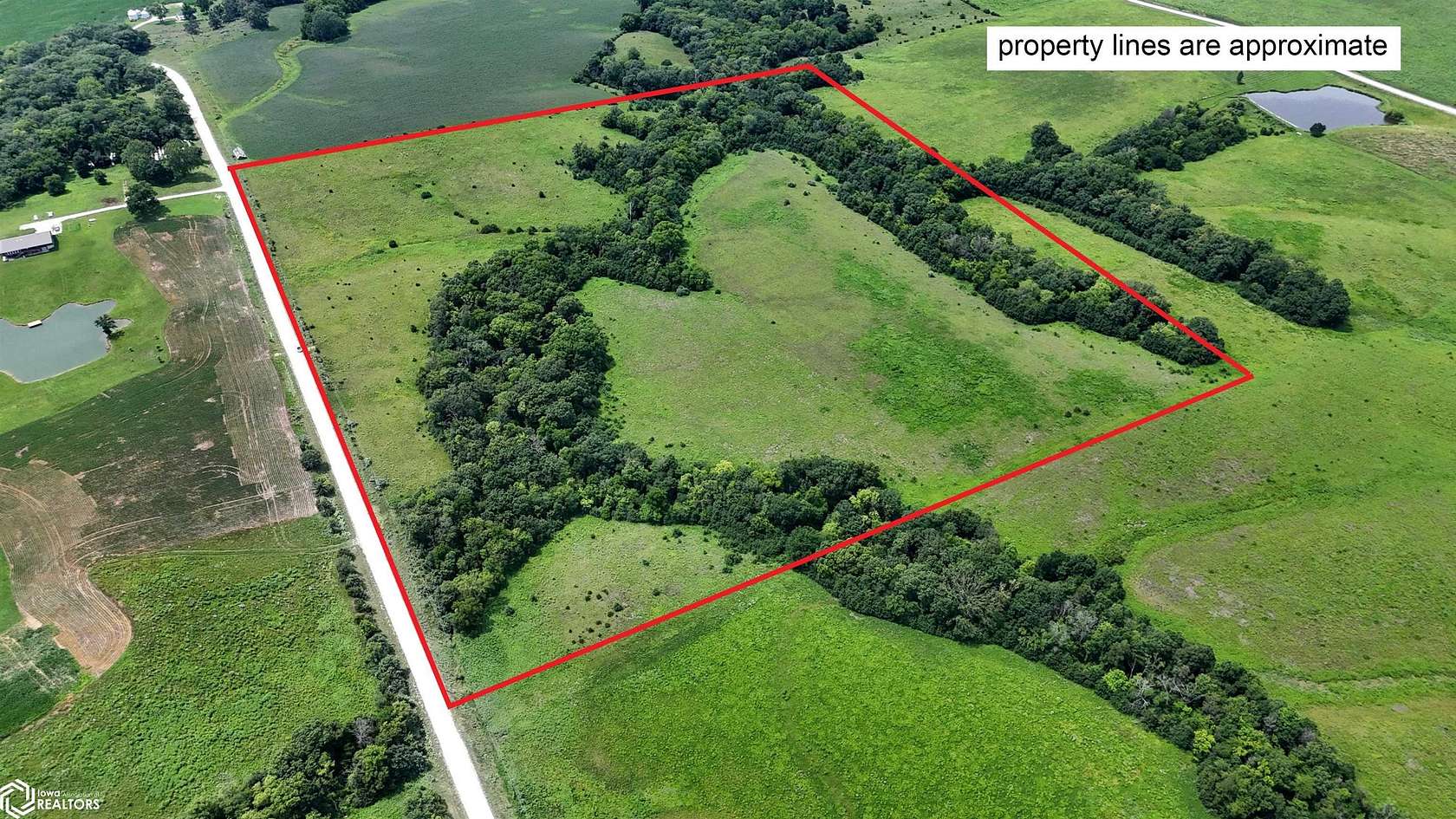 48.7 Acres of Land for Sale in Mount Pleasant, Iowa