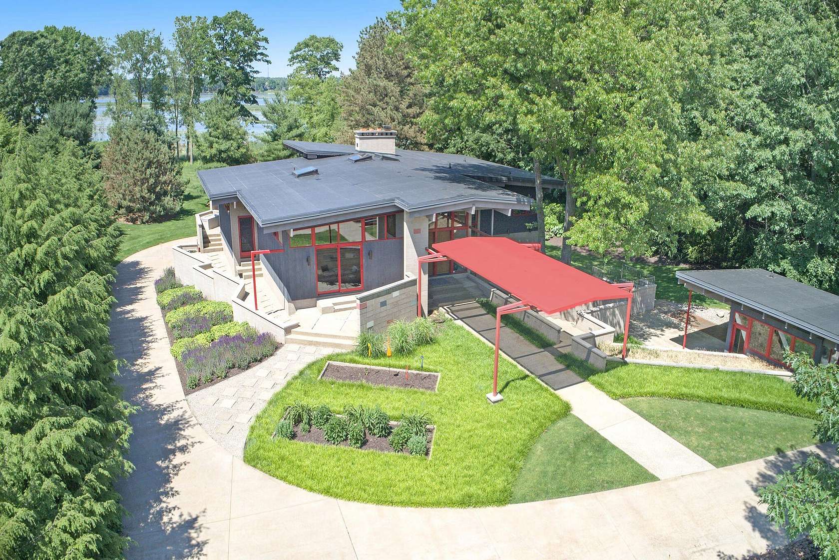 6.7 Acres of Land with Home for Sale in Fennville, Michigan
