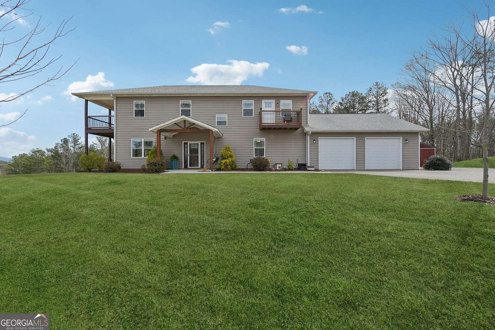 3 Acres of Land with Home for Sale in Dahlonega, Georgia