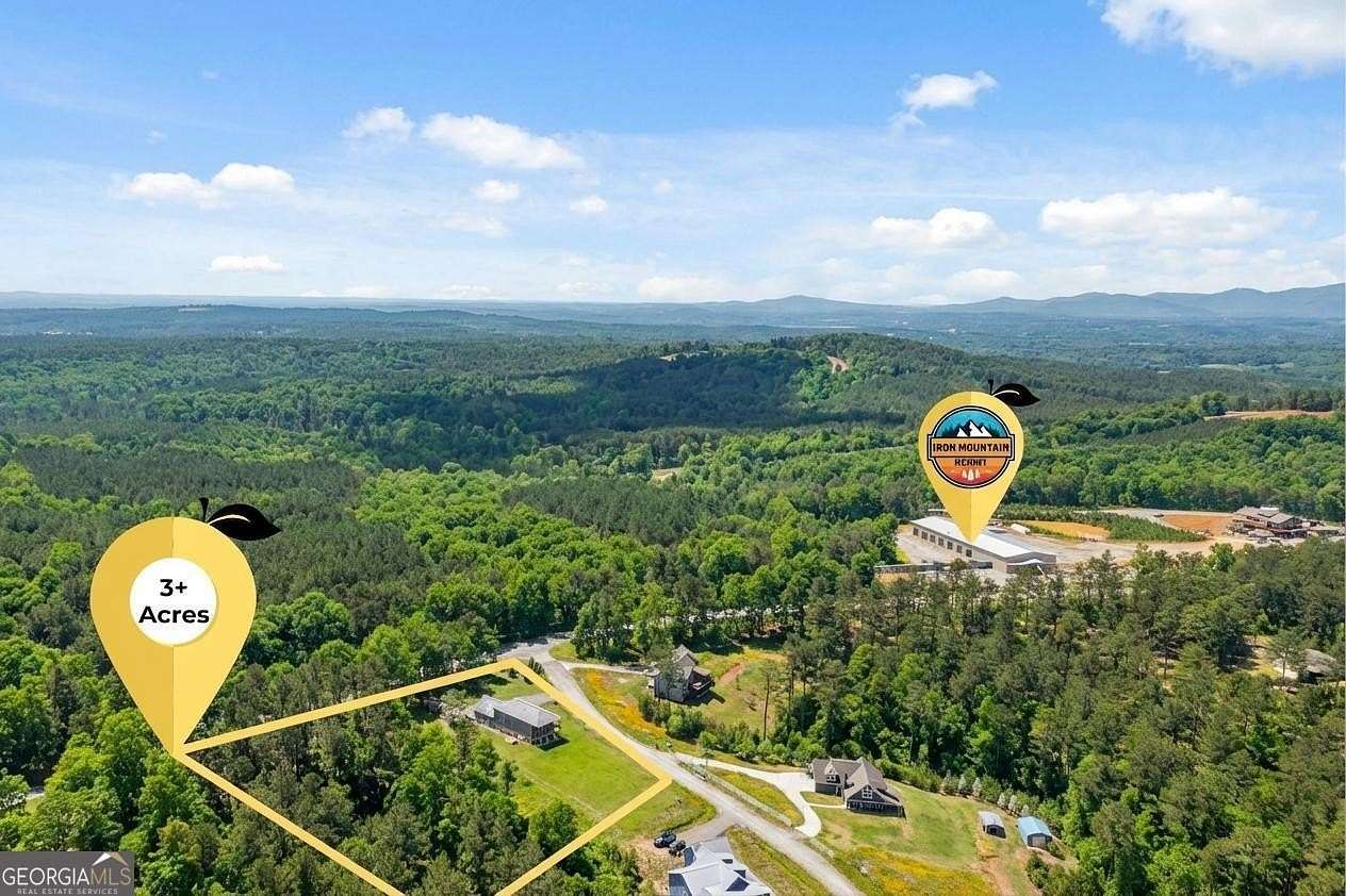 3 Acres of Land with Home for Sale in Dahlonega, Georgia