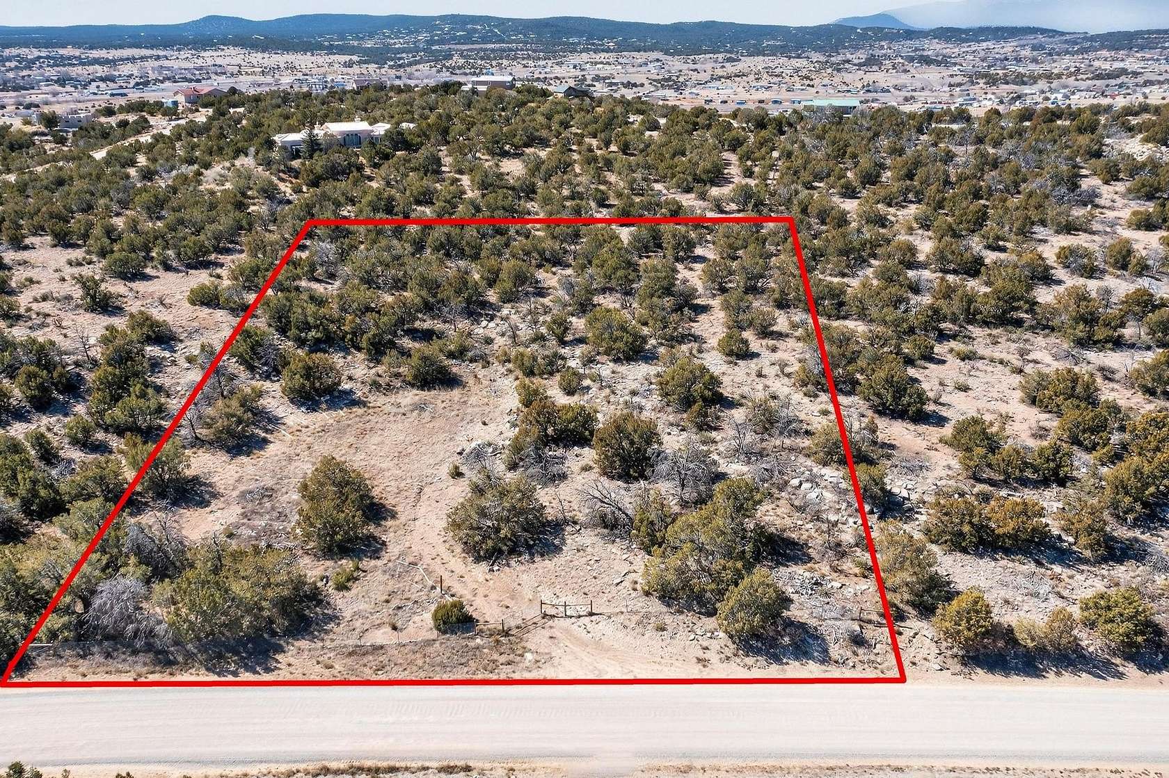 1.89 Acres of Land with Home for Sale in Edgewood, New Mexico