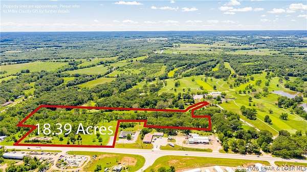 18.4 Acres of Mixed-Use Land for Sale in Eldon, Missouri