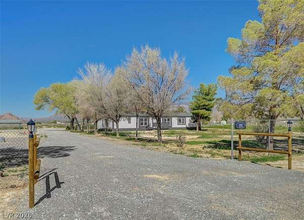 2.22 Acres of Land with Home for Sale in Pahrump, Nevada