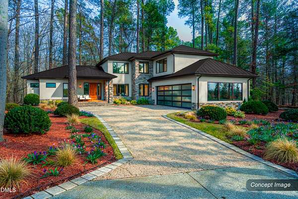 3 Acres of Land with Home for Sale in Pittsboro, North Carolina