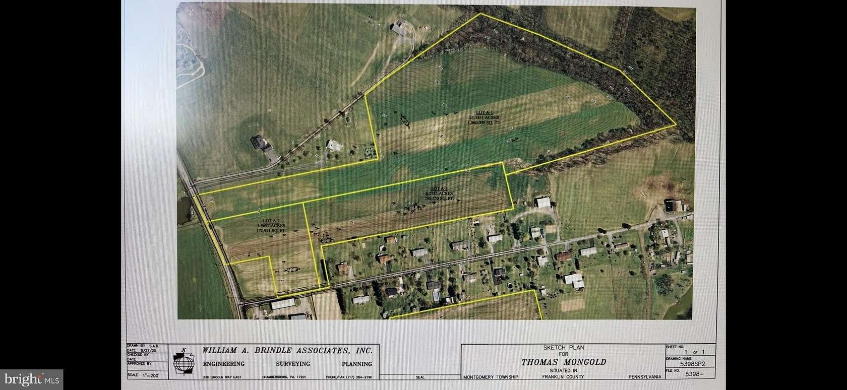 6.5 Acres of Land for Sale in Mercersburg, Pennsylvania