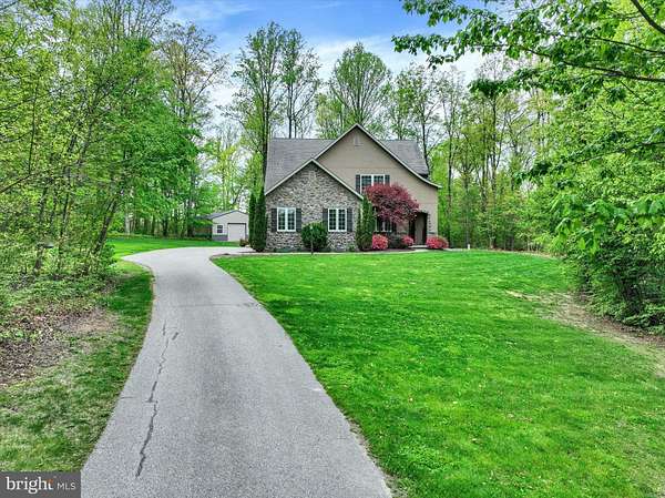13 Acres of Recreational Land with Home for Sale in Red Lion, Pennsylvania