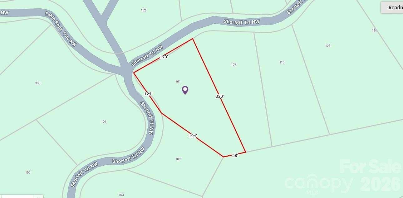 1.7 Acres of Residential Land for Sale in Morganton, North Carolina