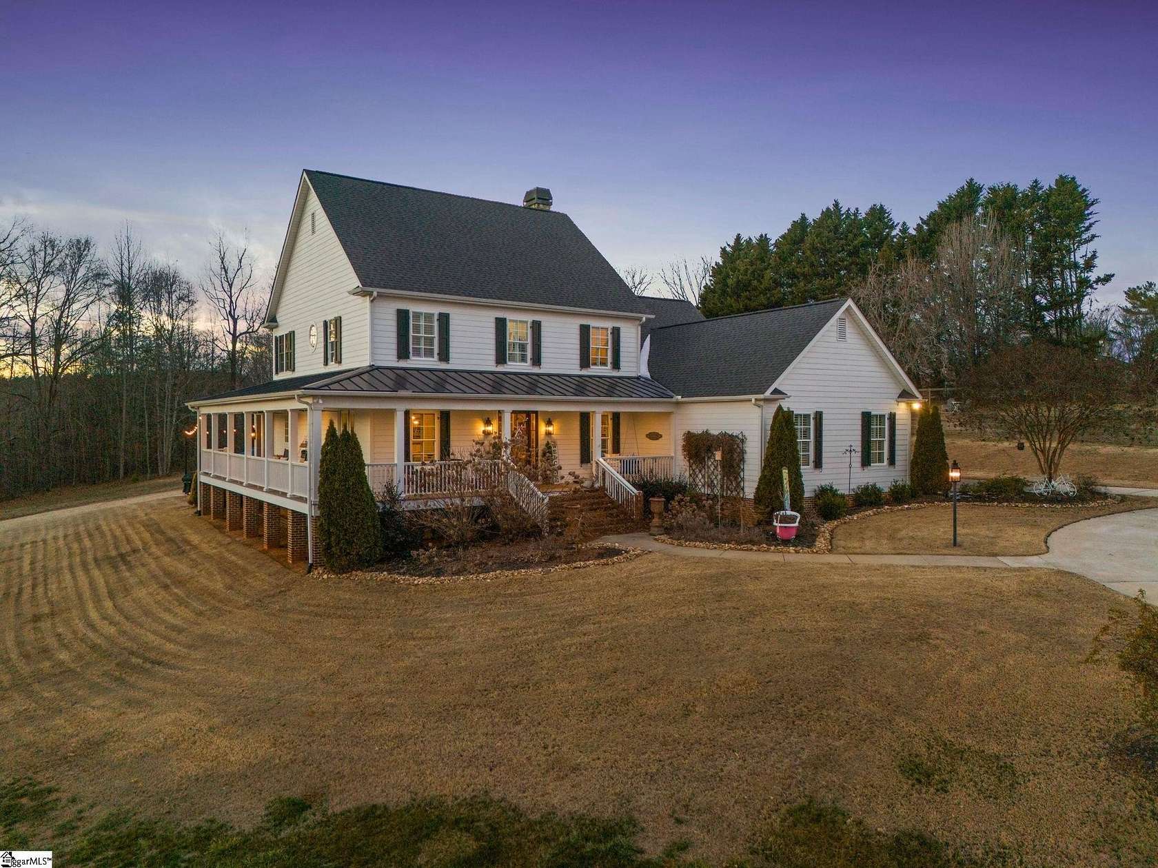 10.4 Acres of Land with Home for Sale in Landrum, South Carolina