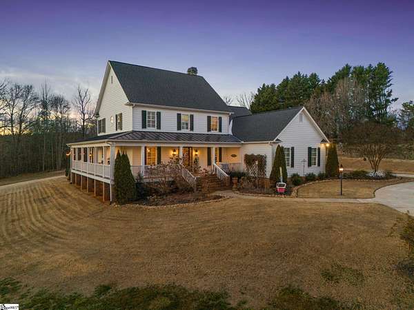 10.4 Acres of Land with Home for Sale in Landrum, South Carolina