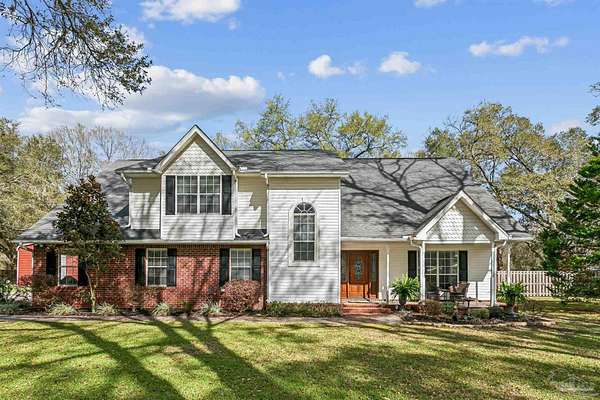 1.8 Acres of Land with Home for Sale in Cantonment, Florida