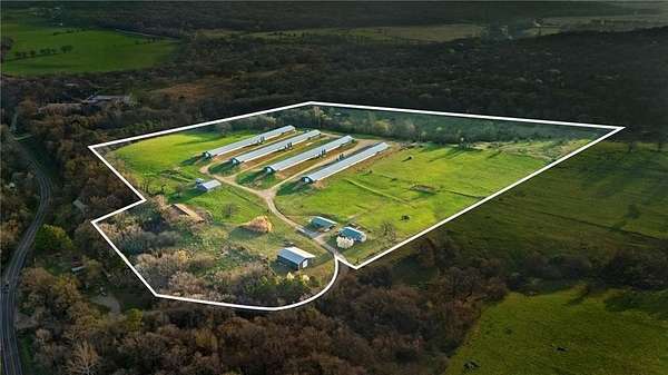 32.4 Acres of Agricultural Land with Home for Sale in Lincoln, Arkansas