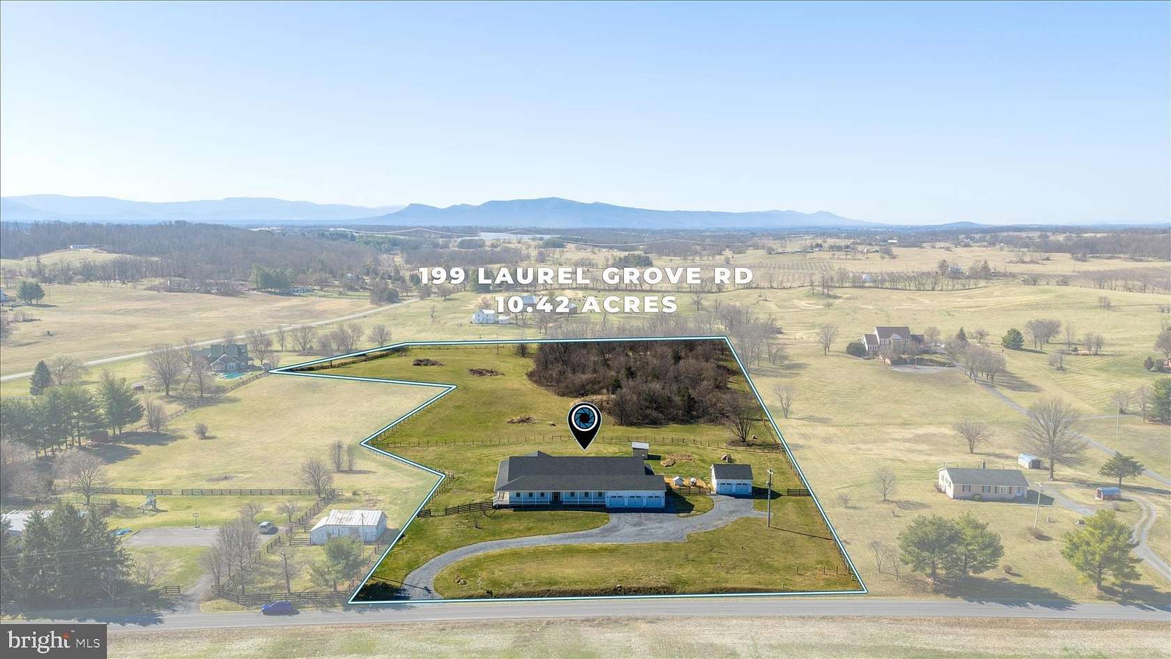 10.4 Acres of Land with Home for Sale in Winchester, Virginia