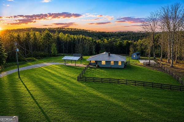 8.53 Acres of Land with Home for Sale in Gainesville, Georgia