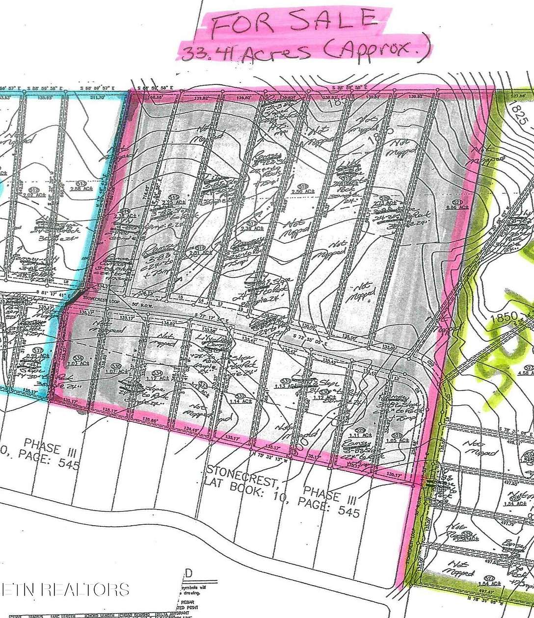 33.4 Acres of Land for Sale in Crossville, Tennessee