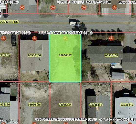 0.09 Acres of Land for Sale in Pahrump, Nevada