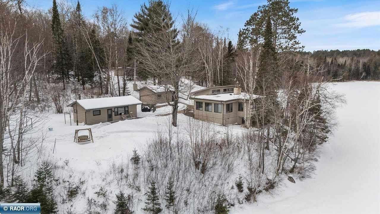 7.8 Acres of Land with Home for Sale in Side Lake, Minnesota