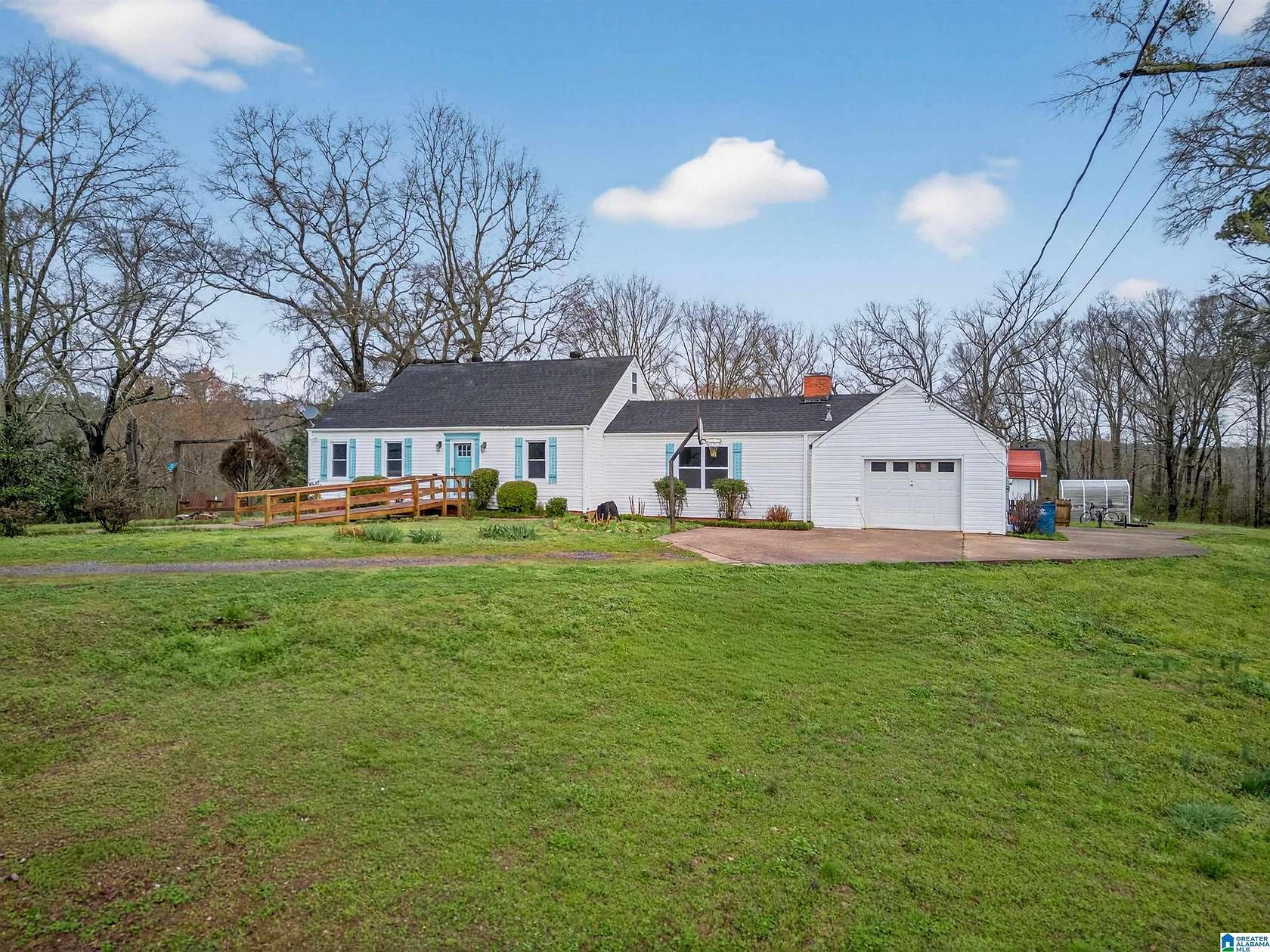 5 Acres of Land with Home for Sale in Talladega, Alabama