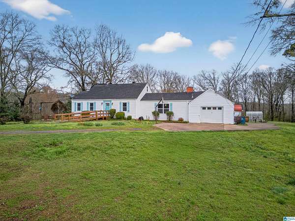 7 Acres of Land with Home for Sale in Talladega, Alabama